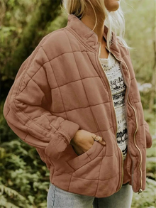 Oversize Jacke Damen | Wärmend & Casual in Braun