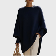 Oversize Pullover Damen | Locker & Vielseitig Kombinierbar in Dunkelblau