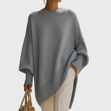 Oversize Pullover Damen | Locker & Vielseitig Kombinierbar in Grau