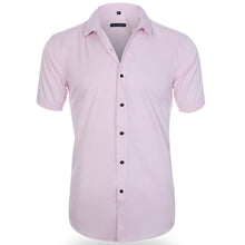 Polo Hemd Herren | Atmungsaktiv & Knitterarm in Rosa