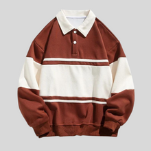 Polo Pullover Herren | Sportlich Lässig & Angenehm Warm in Braun