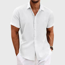 Polohemd Herren | Kurzarm & Lässig Elegant in Weiß