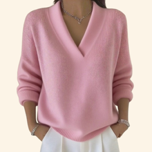 Pullover Damen | Lockerer Schnitt & Zeitlos in Rosa