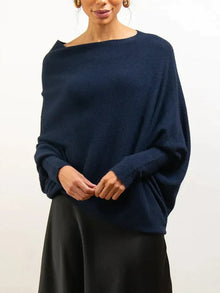 Pullover Damen | Weich & Vielseitig in Dunkelblau