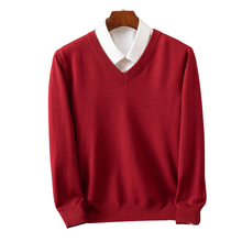 Pullover Herren | Klassisch & Vielseitig für jeden Anlass in Dunkelrot