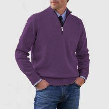 Pullover Herren | Warm & Klassisch in Violett
