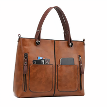Rosalie | Stylische Ledertasche in Braun