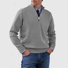 Reißverschluss Pullover Herren | Elegant & Vielseitig in Grau