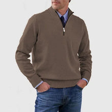 Reißverschluss Pullover Herren | Elegant & Vielseitig in Braun