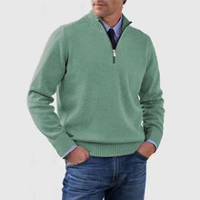Reißverschluss Pullover Herren | Elegant & Vielseitig in Grün