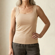 Roxanne | Komfort-Top mit integriertem BH in Nude