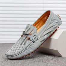 Sommerfeld | Luftige Loafer mit Komfortsohle in Grau