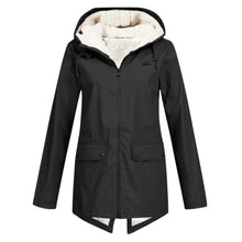 Viola | Wind und Wetterjacke in Schwarz