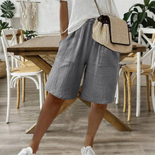 Navys | Legere & Bequeme Sommershorts in Hellgrau