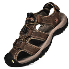 Robert | Robuste Outdoor-Sandalen mit maximaler Unterstützung in Braun