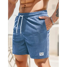 Sander | Luxe lässige Shorts mit Kordelzug – Ultimativer Komfort und modern in Denimblau