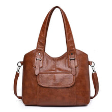 Ritva | Handtaschen mit mehreren Fächern in Braun