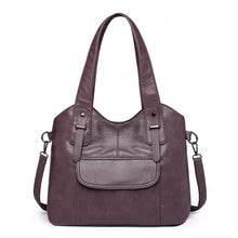 Ritva | Handtaschen mit mehreren Fächern in fliederfarben
