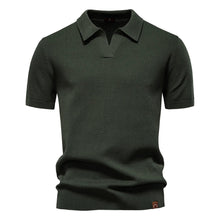 Jaspher | Classic Ridge Polo-Hemd in Grün