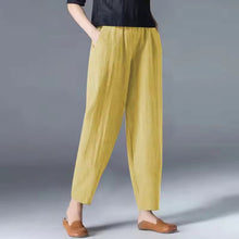 Vanessa – Leichte Sommerhose für Damen in Gelb