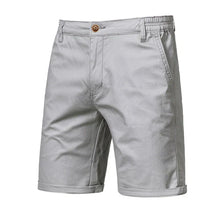 Mike | Premium maßgeschneiderte Shorts – Raffinierter Komfort und zeitloser Stil in Hellgrau
