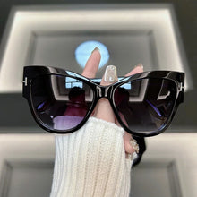 Nia | Retro Cat-Eye Sonnenbrille in Doppelgrau