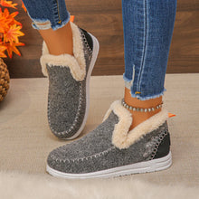 MARLA | Kuschelwarme & Rutschfeste Winter-Schuhe für Frauen – Elegant. Sicher. Bequem in Grau