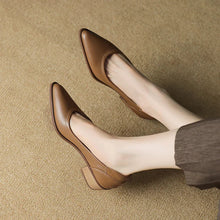 Mila – Schuhe mit mittelhohem Absatz in Braun