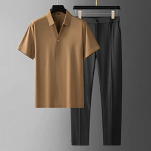 Remi - Outfit Set mit Kurzarm in Braun