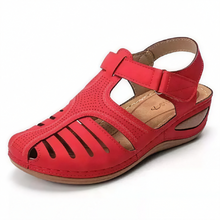 Nova - Sandalen mit Klettverschluss in Rot