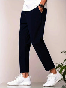 Rayan | Leichte Freizeit-Hose in Blau