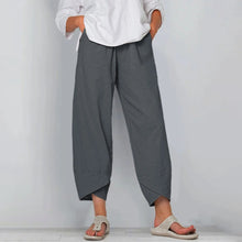 Netha | Die Mühelose Wide-Leg-Hose in Grau