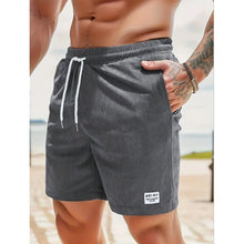 Sander | Luxe lässige Shorts mit Kordelzug – Ultimativer Komfort und modern in Dunkelgrau