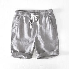 Noah - Shorts mit elastischem Bund in Grau