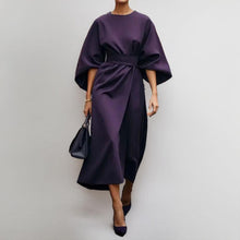 Minoli - Maxi Kleid Mit Kimonoärmeln in Violett