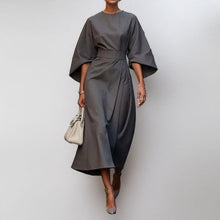 Minoli - Maxi Kleid Mit Kimonoärmeln in Grau
