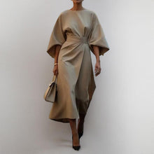 Minoli - Maxi Kleid Mit Kimonoärmeln in Khaki