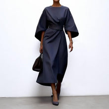 Minoli - Maxi Kleid Mit Kimonoärmeln in Blau