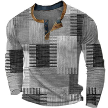 Jord™ | Farbenfrohes Herren-Langarmshirt in Grau