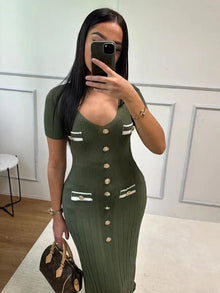 Emma | Elegantes Kleid in Grün