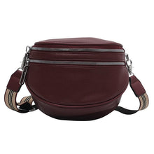 Frezia | Schultertasche in Weinrot