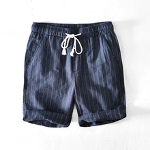 Noah - Shorts mit elastischem Bund in Marineblau