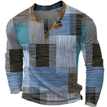 Jord™ | Farbenfrohes Herren-Langarmshirt in Blau