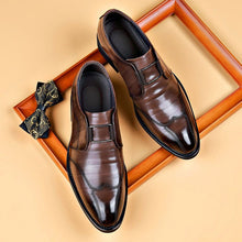 Schuhe Herren | Eleganter Business-Look & Bequemer Tragekomfort in Dunkelbraun