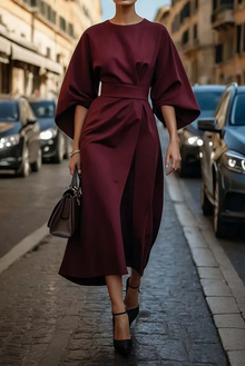 Sofia | Zeitlose Eleganz in Bordeaux