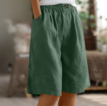 Damen Bequeme Sommer Kurze Hose in Grün