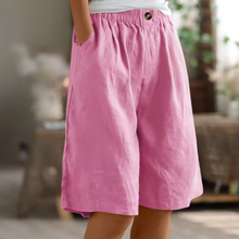 Damen Bequeme Sommer Kurze Hose in Rosa