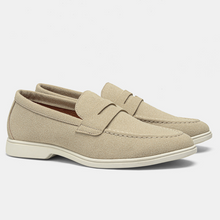 Arthur | Klassischer Slip-On Loafer in Hellbeige