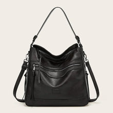 Muriel | Ledertasche in Schwarz