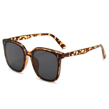Mila | Modische Oversize-Sonnenbrille für Damen in Demi